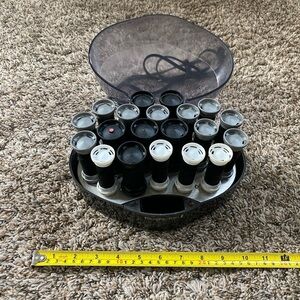 Remington Black and White Hair Rollers